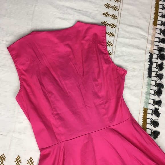 NWT! 1950s PinUp Girl Polkadot Pleated Swing M - Picture 6 of 8